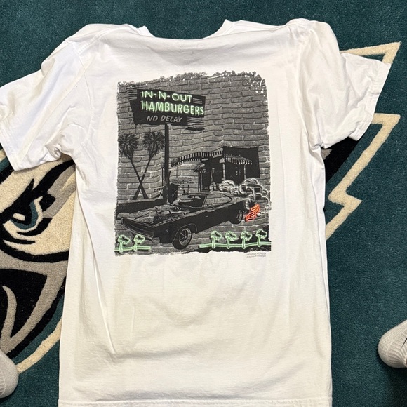 In-N-Out Burger White Short Sleeve Tee - Picture 4 of 4